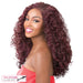Premium Synthetic T Braided Part Swiss Lace Front Wig - Kandee,Dark Wine