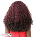 Premium Synthetic T Braided Part Swiss Lace Front Wig - Kandee,Dark Wine