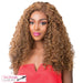 Premium Synthetic T Braided Part Swiss Lace Front Wig - Kandee,Streaked Blend Of Medium Brown, Strawberry Blonde, And Light Auburn
