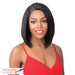 Synthetic Swiss Lace Front Wig Swiss Lace T Braided Part Malibu,Off Black