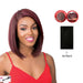 Synthetic Swiss Lace Front Wig Swiss Lace T Braided Part Malibu,Black