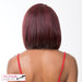 Synthetic Swiss Lace Front Wig Swiss Lace T Braided Part Malibu,Dark Wine