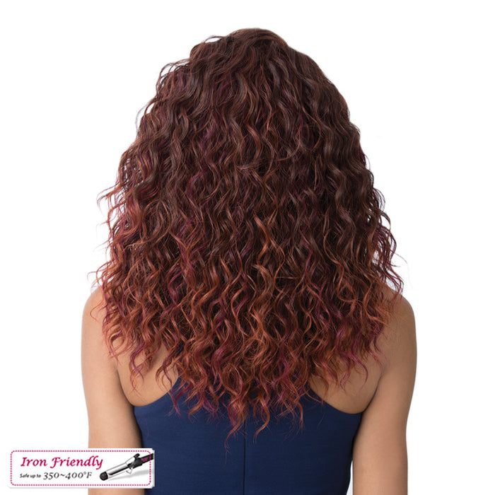 Swiss Lace Marina Lace Front & Lace Part Synthetic Wig,Tp350/425