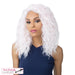 Swiss Lace Marina Lace Front & Lace Part Synthetic Wig,Tp Ice Pink
