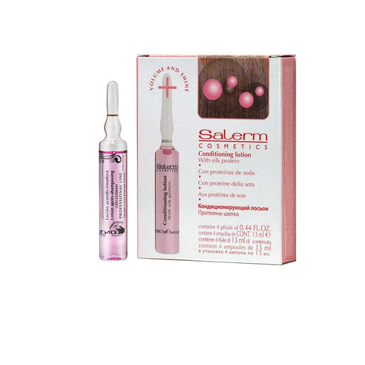 Salerm Conditioning Lotion, Rrestore Hair Structure, 4 x 13ml