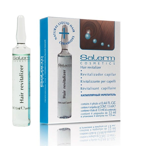 Salerm Hair Revitalzer Amp 13ml, 4/PK