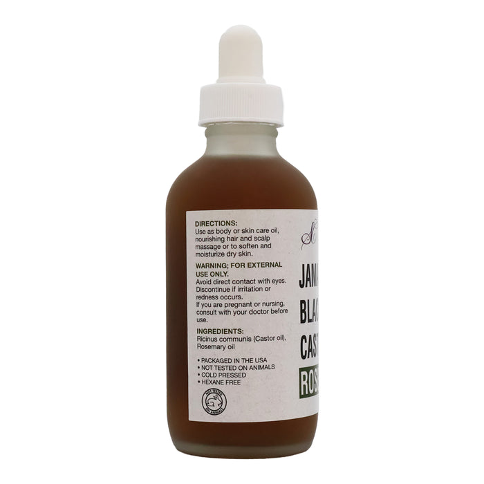 Star Care Jamaican Black Castor Oil Rosemary, 4 Oz.