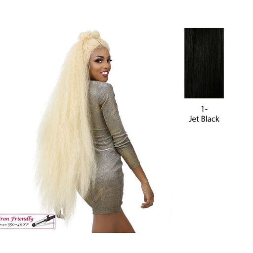 Synthetic Long Natural Wig Solei,Black