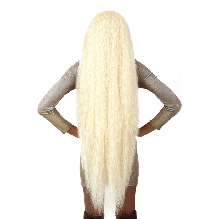 Synthetic Long Natural Wig Solei,Platinum Blonde