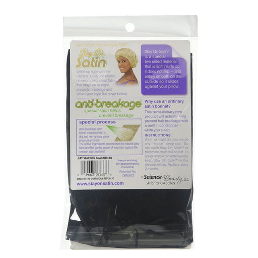 Stay On Satin Anti Breakage Edge Bonnet