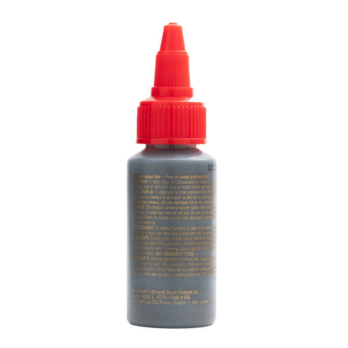 Salon Pro Anti Fungus Hair Bonding Glue Super Bond Black 1 Oz