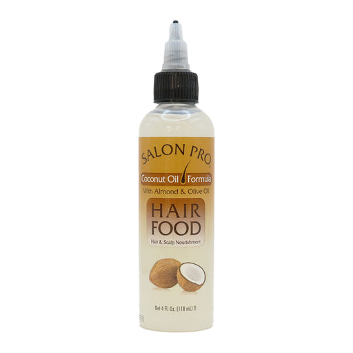 Salon Pro Coconut Oil Formula with Almond Olive Oil Hair Food 4 Oz