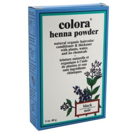 Colora Henna Powder Hair Color Black , 2 Oz