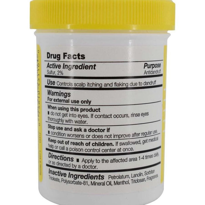Sulfur8 Hair Scalp Conditioner, Anti Dandruff, Original Formula, Medicated 4 Oz