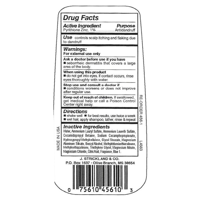 Sulfur 8 Aqua Blue Medicated Dandruff Shampoo 7.5 Oz.