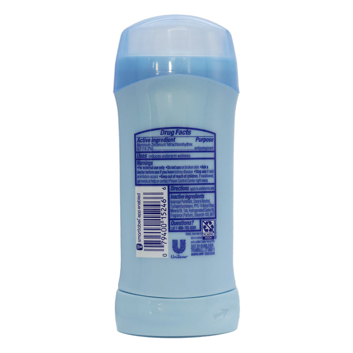 Suave Tropical Paradise Invisible Solid Antiperspirant Deodorant Stick, 2.6 Oz.