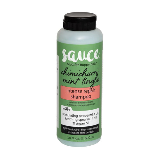 Sauce Beauty Chimichurri Mint Tingle Intense Repair Shampoo,10 oz