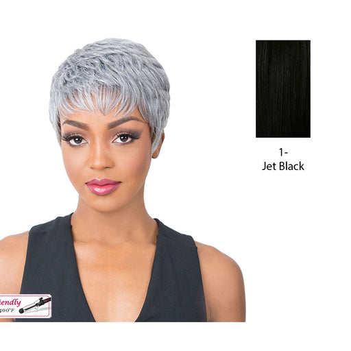 Synthetic 2020 Wig - Super Cute,Black