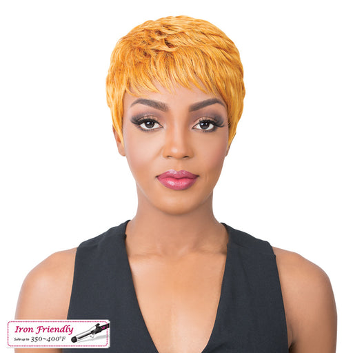 Synthetic 2020 Wig - Super Cute,Honey Gold