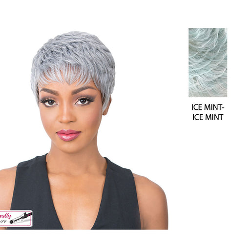 Synthetic 2020 Wig - Super Cute,Ice Mint