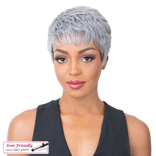 Synthetic 2020 Wig - Super Cute,N. Grey