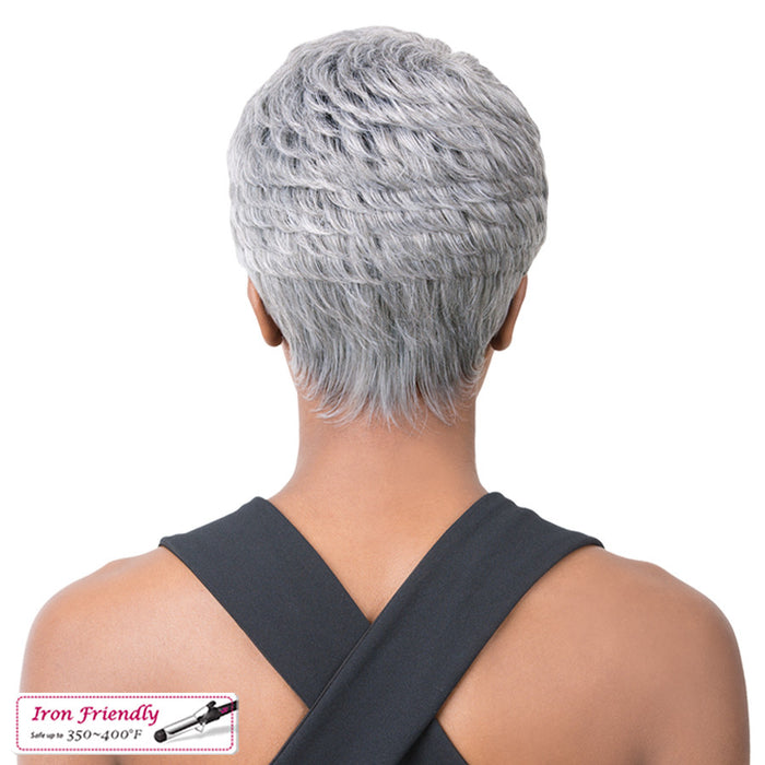 Synthetic 2020 Wig - Super Cute,N. Grey