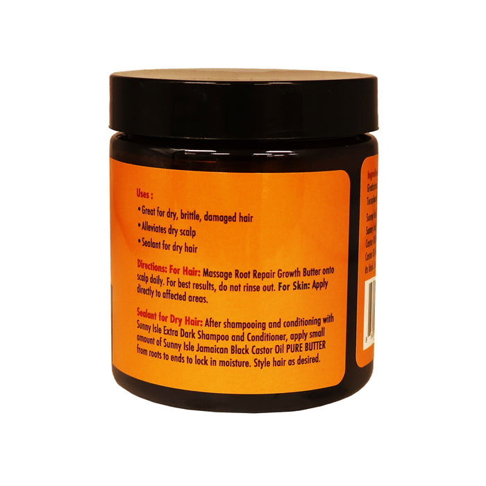 Sunny Isle Jamaican Black Castor Oil Root Repair Growth Butter 4 Oz.