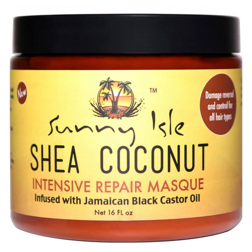 Sunny Isle Jbco Shea Coconut Intensive Repair Masque, 16 Oz