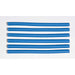 Diane Twist Flex Rods 10" Long Blue 9/16", 6/Pack