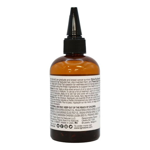 Thank God Its Natural Serum, Hair and Body, Argan Replenishing, 4 Oz