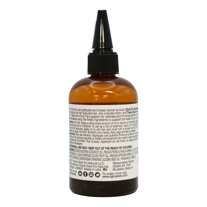 Thank God Its Natural Serum, Hair and Body, Argan Replenishing, 4 Oz