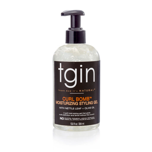 Thank God Its Natural Styling Gel, Moisturizing, Curl Bomb 13.0 Fl Oz