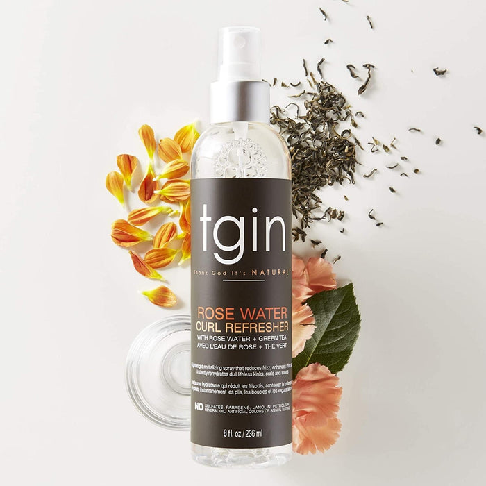 Thank God Its Natural Curl Refresher, Rose Water 8 Fl Oz