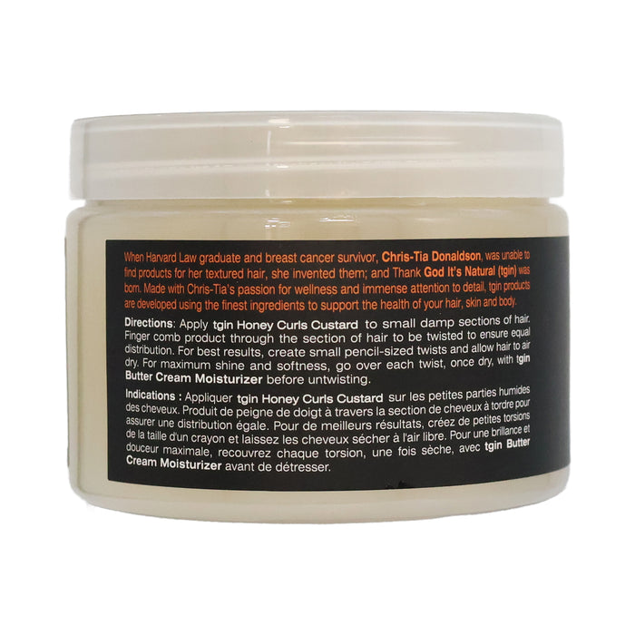 Tgin Honey Curls Custard, 12 Oz.