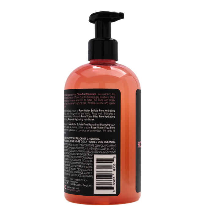 TGIN Rose Water Shampoo, 13 Oz.
