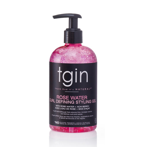 Tgin Rosewater Curl Defining Gel 13 oz