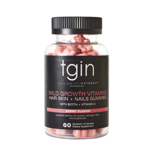 TGIN Wild Growth Vitamins Hair Skin and Nails Gummies – 30 Day Supply