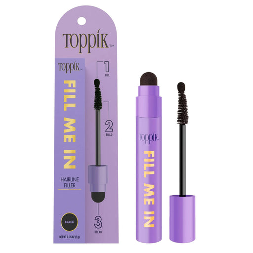 Toppik Fill Me in Black Hair Building Fibers, 0.17 Oz