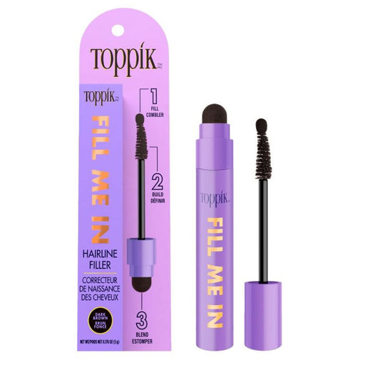 Toppik Fill Me in Dark Brown Hair Building Fibers, 0.17 Oz