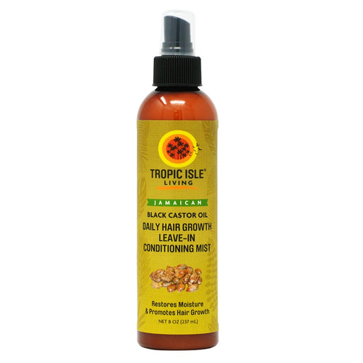 Tropic Isle Living Jamaican Black Castor Oil Daily Hair Growth Leave In Conditioning Mist 8 Oz.
