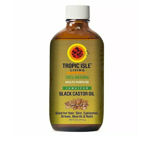 Tropic Isle Living Jamaican Black Castor Oil, 8 Oz
