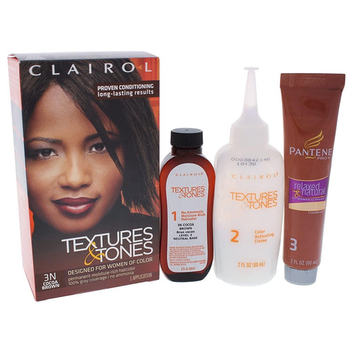 Textures & Tones Permanent Moisture Rich Haircolor, Cocoa Brown