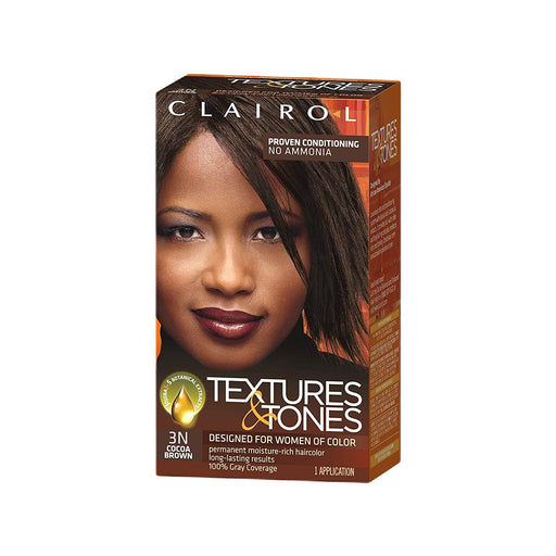 Textures & Tones Permanent Moisture Rich Haircolor, Cocoa Brown