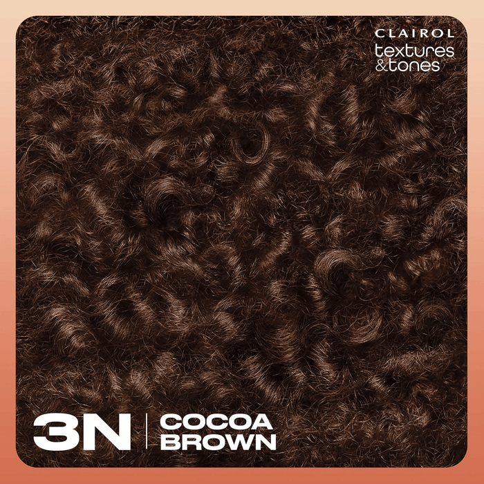 Texture Tones Permanent Hair Color,Cocoa Brown,3N