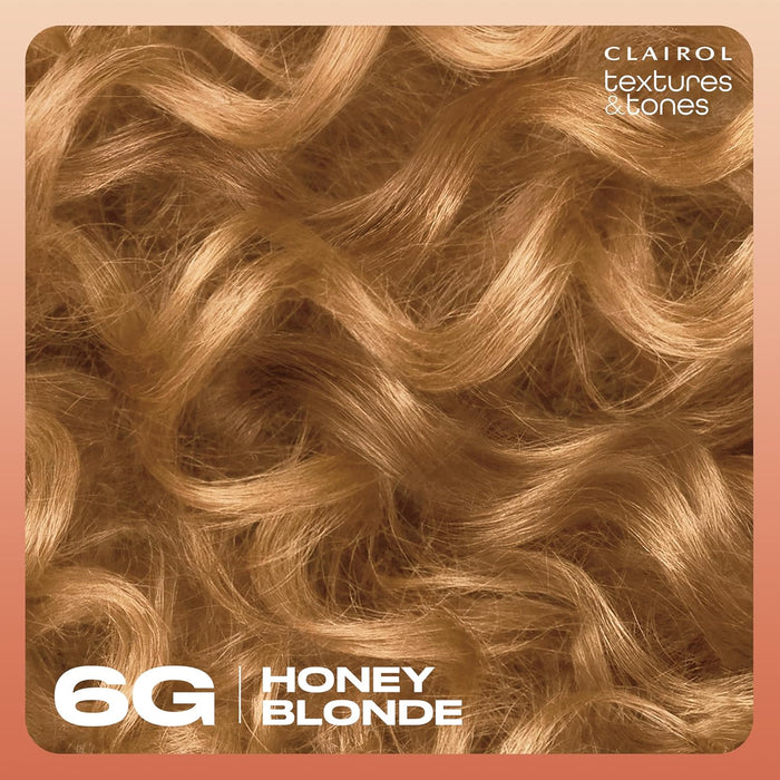 Texture Tones Permanent Hair Color,Honey Blonde,6G