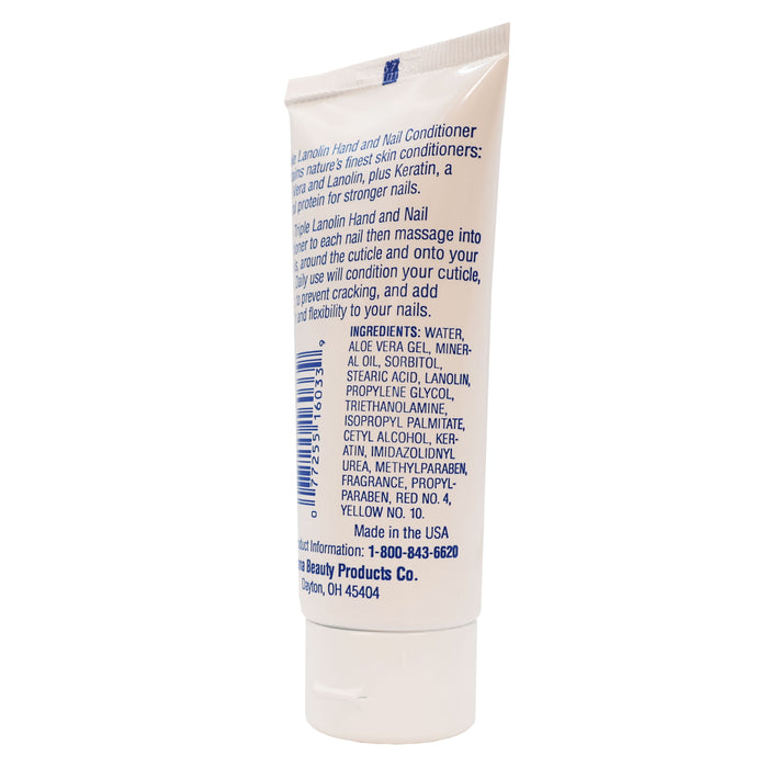 Triple Lanolin Hand and Nail Conditioner 2.25 Oz.