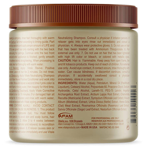 Vitale Hair Relaxer Life & Body 16 Oz