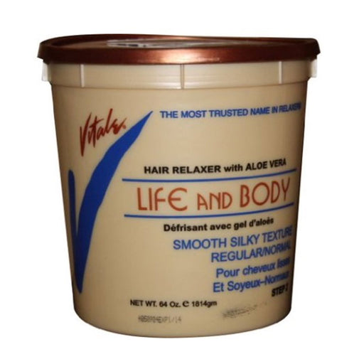 Vitale Life And Body Hair Relaxer Regular 128 Oz