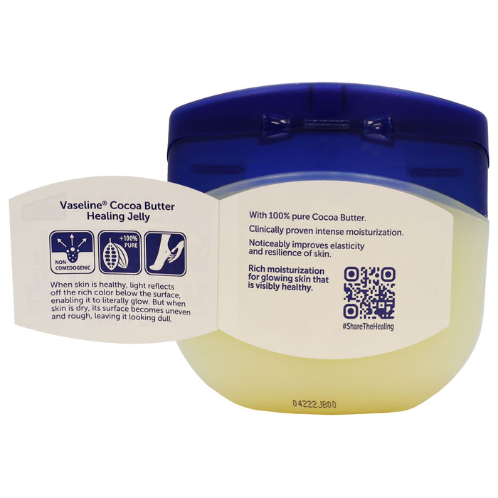 Vaseline Cocoa Butter Healing Jelly 7.5 Oz.