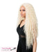 Synthetic Hair Iron Friendly Wig Valencia,Platinum Blonde